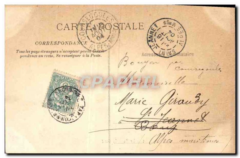 Old Postcard The Pont Du Gard