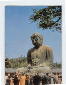 Postcard The Giant Buddha At Kamakura, Japan