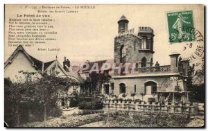 Old Postcard Environs de Rouen La Bouille House of brothers Lambert