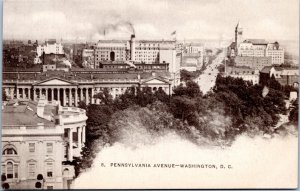 Postcard Pennsylvania Avenue - Washington DC - Foster & Reynolds