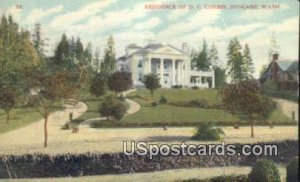 Residence of DC Corbin - Spokane, Washington