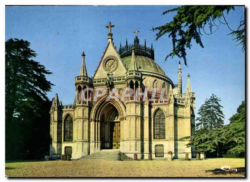 Modern Postcard Dreux E and L Chapel Royal St. Louis