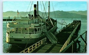 SAN FRANCISCO, CA California ~ Steam SCHOONER WAPAMA Hyde St. Pier Postcard