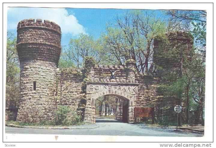 Entrance To Point Park, Lookout Mountain, Chattanooga, Tennessee, 1940-1960s