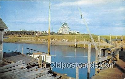 Windmill at Old Mill Point West Harwich, Mass, USA 1962 