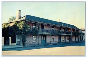 c1950's Blue Wing Inn Hotel Restaurant Terrace Sonoma California CA Postcard