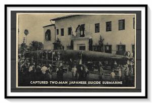 Hawaii, Oahu - Captured Japanese Suicide Submarine - [HI-012]