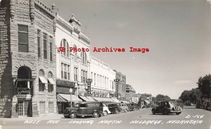 NE, Holdrege, Nebraska, RPPC, West Avenue, Looking North, Photo No D-164