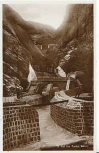 Middle East Postcard - Yemen - Aden - Up The Tanks - Real Photograph - Ref 6751A