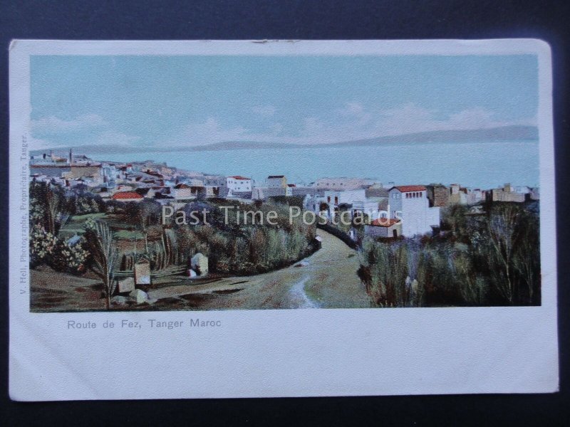 Morocco TANGER Route de Fez c1905 UB Postcard by Valentin Hell