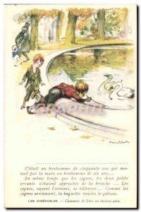 Old Postcard Fantasy Victor Hugo Les Miserables How brother of one devien tpe...