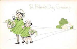 Greetings St. Patrick's Day Unused 