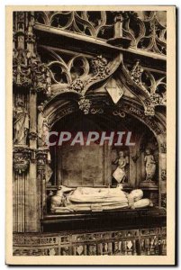 Old Postcard Bourg Brou Church Mausoleum of Margaret of Bourbon