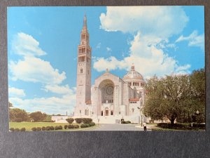 Natl Shrine Immaculate Conception Washington DC Chrome Postcard H1175092950