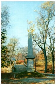 Battle Monument Concord Massachusetts Postcard Posted 1959