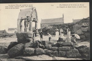 France Postcard - Ploumanac'h - La Chapelle De Saint-Guirec a Maree Basse A9974