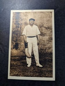 Mint Sports RPPC Portrait Postcard Cover Jai Alai Spain Sports