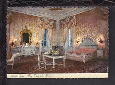 Mrs Vanderbuilt's Bedroom,Marble House,Newport Postcard BIN 