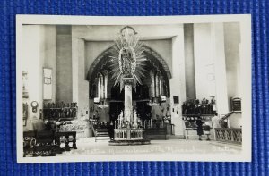 Vintage Ste Anne De Beaupre Miraculous Statue Quebec Canada c1910 RPPC Postcard