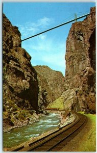 Postcard - Royal Gorge Suspension Bridge - Cañon City, Colorado