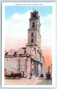 General Post Office - Havana CUBA Postcard