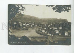 475612 Norway Bergen Minde Vintage photo postcard