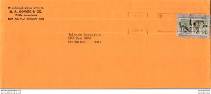 Australia Cover Turner Rowse Mildura to melbourne