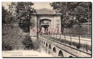 Old Postcard Longwy Haut The Door France