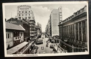 Mint RPPC Real Photo Postcard South Africa Eloff  Street Johannesburg