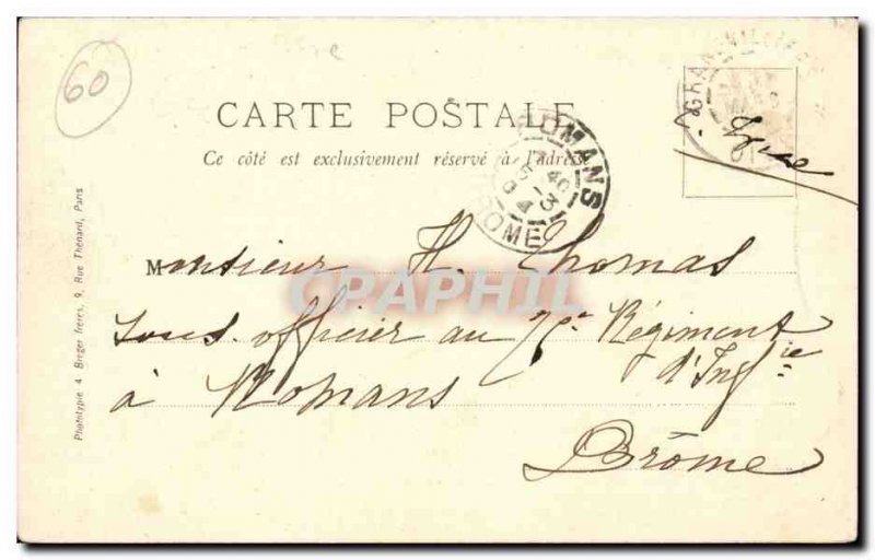 Grandvilliers - Place Barbier - Old Postcard