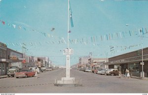 Dawson Creek, B.C., Canada, 50-60s ; Mile ZERO of the Alaska Hiway