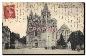 Postcard Old Angouleme Cathedrale Saint Pierre