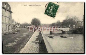 Old Postcard Caen Bridge Vancelles