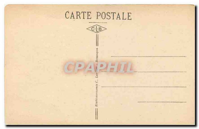 Old Postcard Besancon les Bains Gate Rivotte