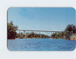 Postcard - Canadian Span, Thousands Islands International Bridge - Canada