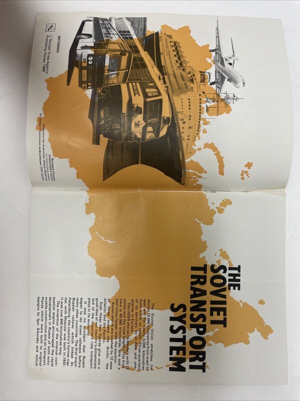 The Soviet Transport System ANH 1986 Magazine Pamphlet