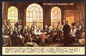 The 1867 Restaurant - The Fathers of Confederation 1867 salute to Canada Chrome