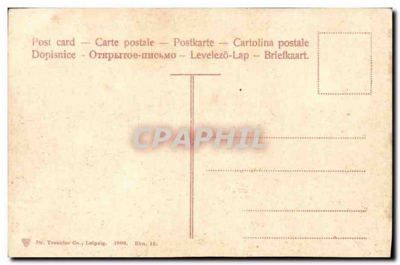 Old Postcard Schioss Rheinstein