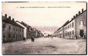 Camp Valdahon Old Postcard South Entrance west of the camp