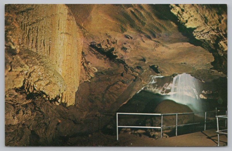 National & State Parks~Tuckaleechee Cavern~Formation~Silver Falls~Vintage PC 