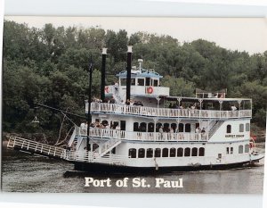 Postcard Harriet Bishop Port of St. Paul Minnesota USA