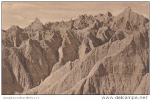 Southeast View Of The Pinnacles Badlands Nat Monument South Dakota Albertype