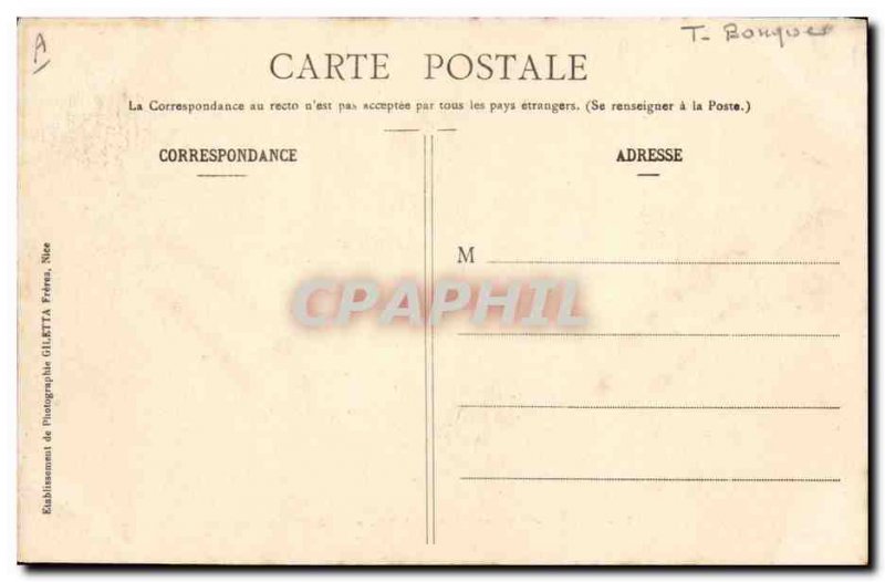 Old Postcard Bank Nice Avenue de la Gare Credit Lyonnais Tramway