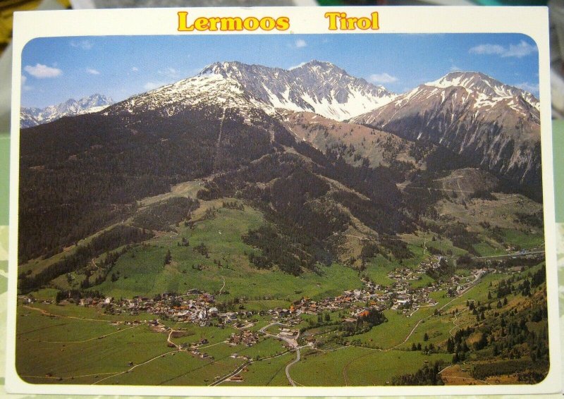 Austria Lermoos Tirol Sessellift zum Grubigstein - posted 1993