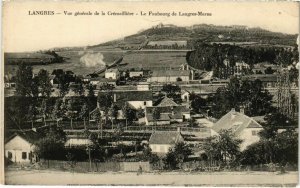 CPA LANGRES - Vue générale de la Cremailliere - Le Faubourg de LANGRES (104657)