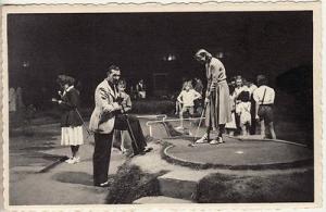 BELGIUM, Blankenberge -- Miniature Golf postcard