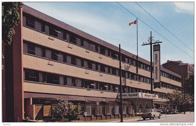 Exterior,  doric-howe,  motor hotel,  Vancouver,  B.C.,  Canada,  40-60s