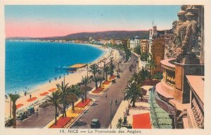 France Nice set of 17 semi-modern scenic postcards 