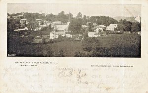 GROSMONT FROM GRAIG HILL HEREFORDSHIRE ENGLAND~1906 THIRLWALL POSTCARD