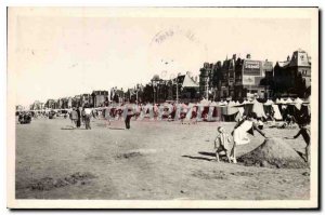 Old Postcard Maco Bains The Beach